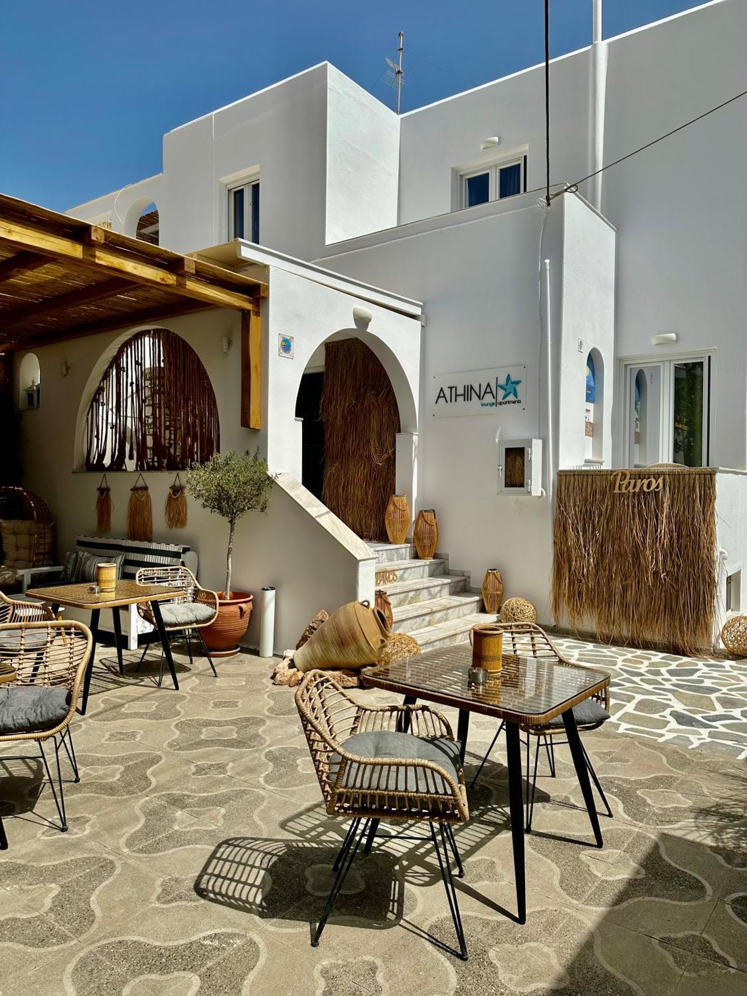Athina Rooms - Lounge Apartments Páros Exterior foto
